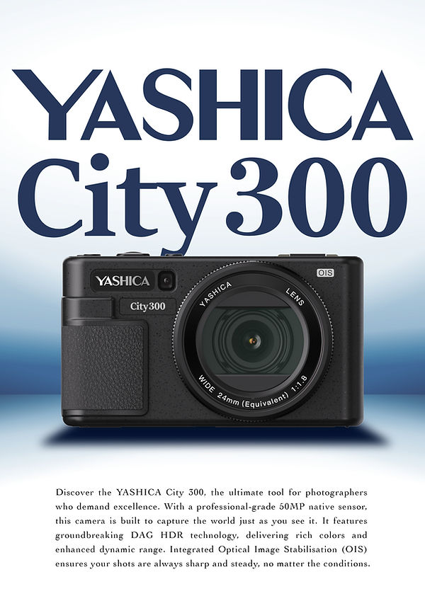 Yashica Digital Camera YASHICA City 300 Digital Camera with QuickFlash Camera Flashlight