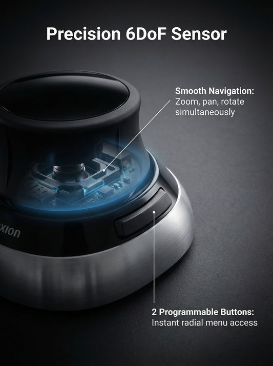 SpaceMouse Wireless Bluetooth Edition - 3Dconnexion
