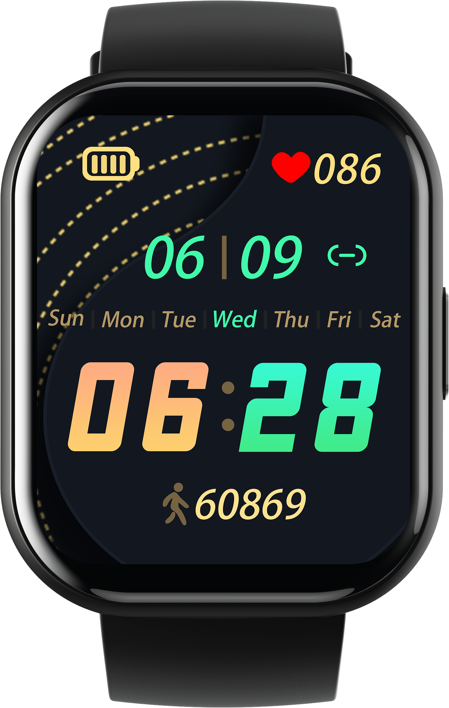 BENIO Parrot 2 Smart Watch - AMOLED Fitness Tracker with Heart Rate & Sleep Monitor