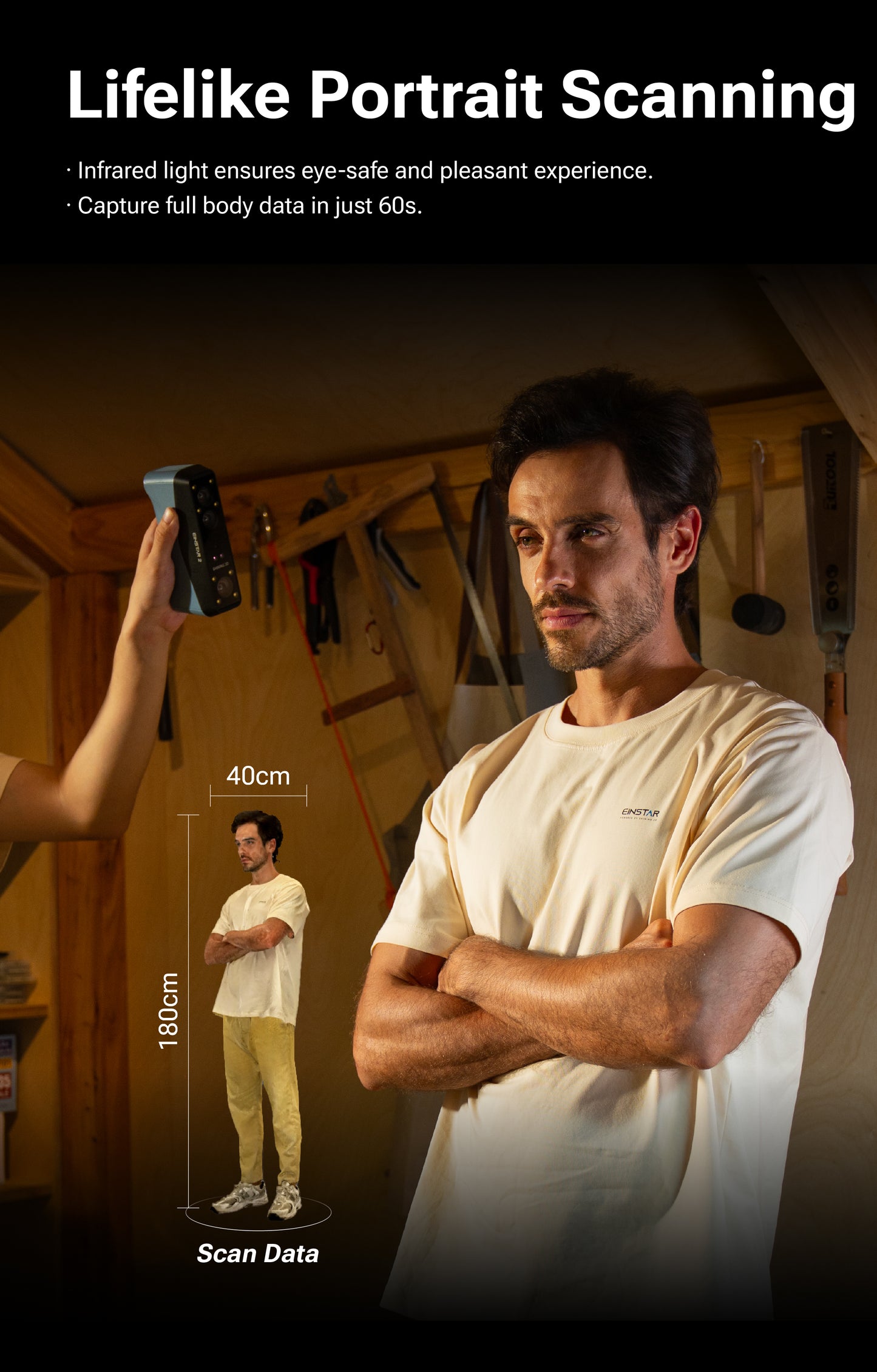 EINSTAR 2: The True Wireless 3D Scanner