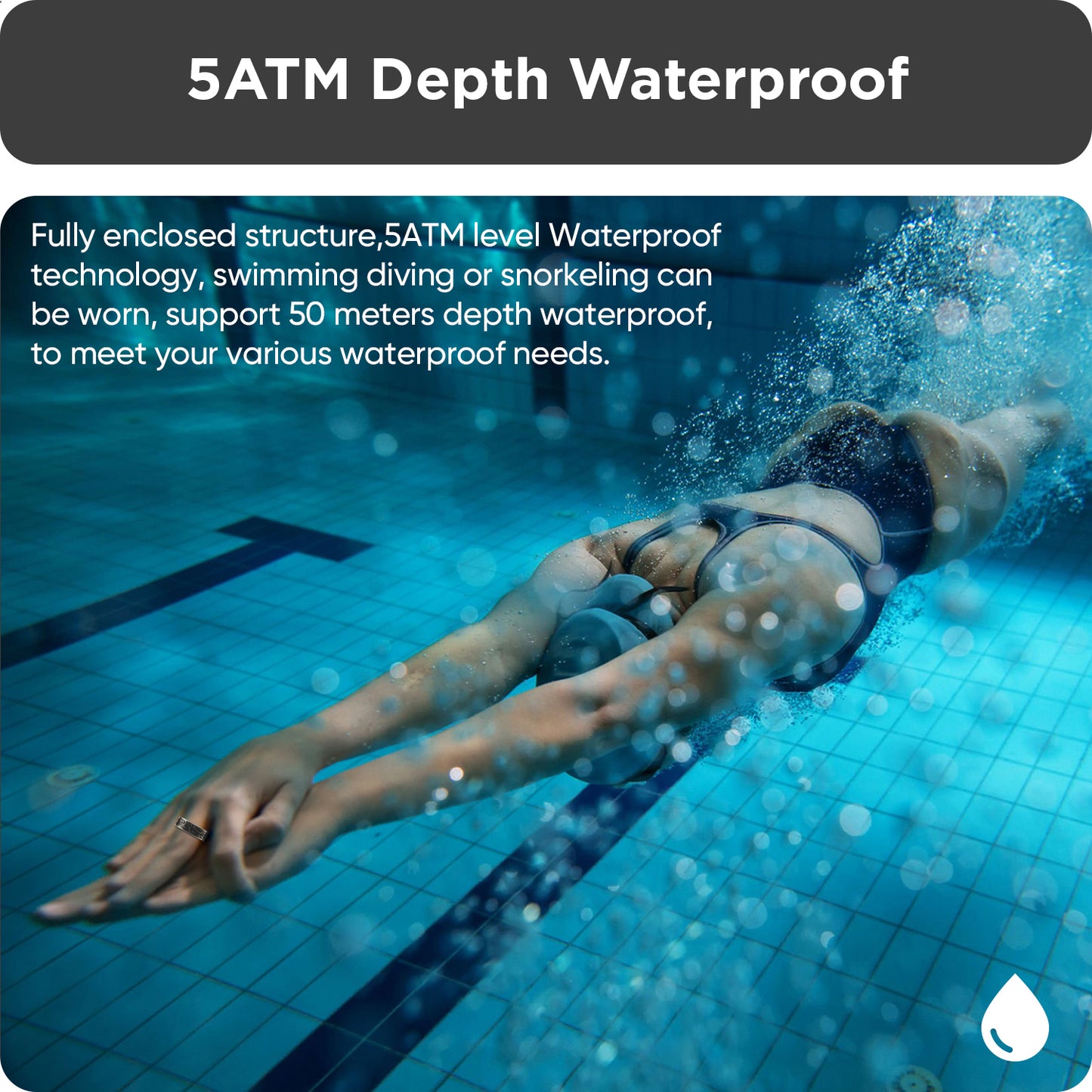 Benio Gen Pro Smart Ring - Titanium Health & Fitness Tracker | Heart Rate, SpO2 & Sleep Monitor
