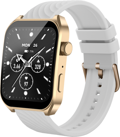 Benio Watch Fit 2 - 2.04" AMOLED Curved Screen Bluetooth Smartwatch