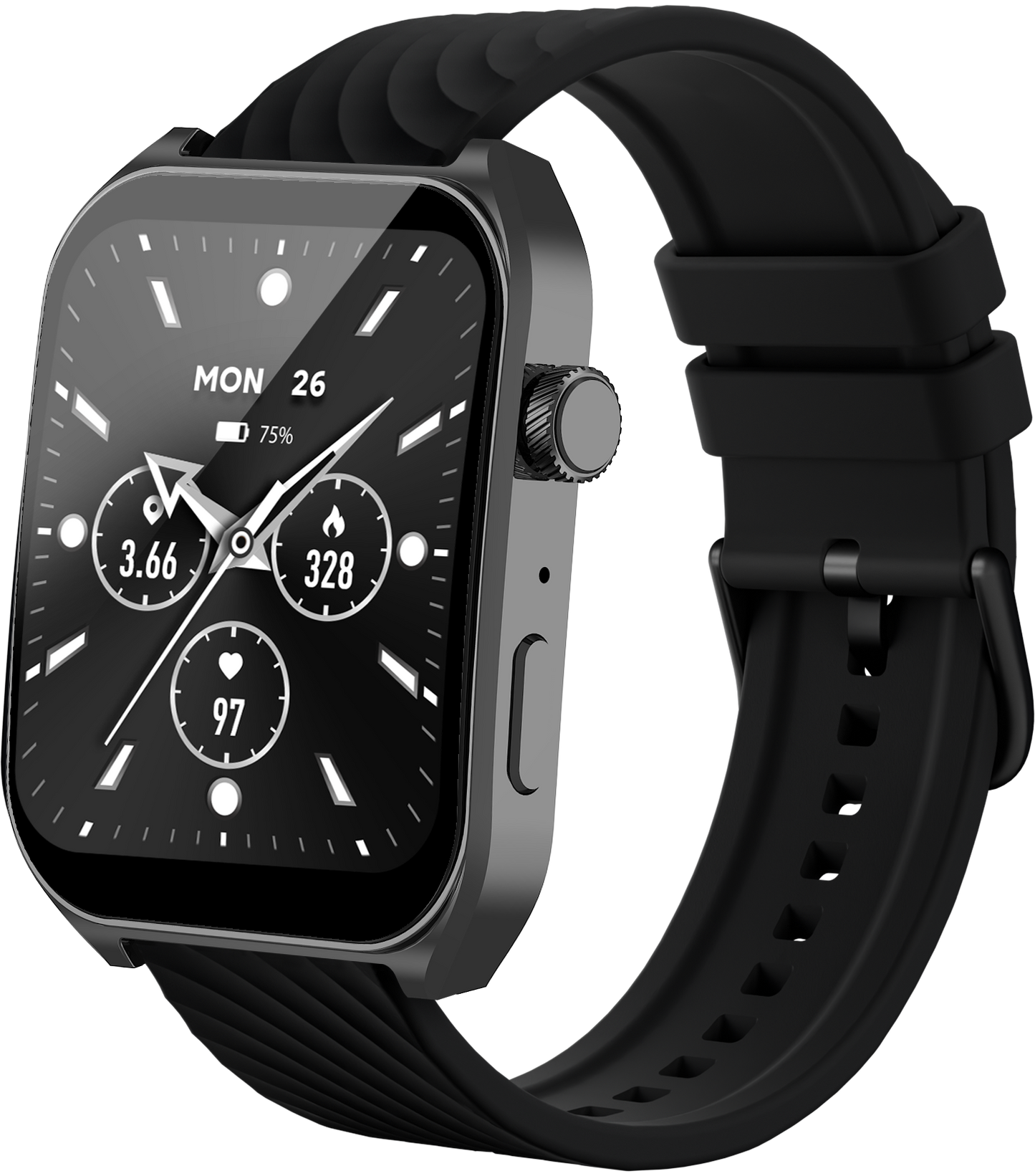 Benio Watch Fit 2 - 2.04" AMOLED Curved Screen Bluetooth Smartwatch