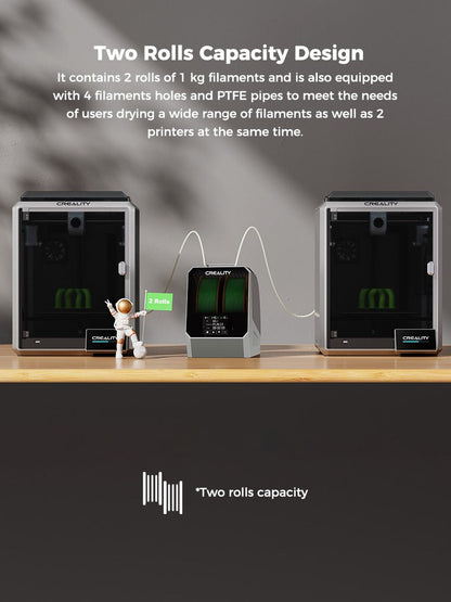 Creality Space Pi Filament Dryer Plus | Dual-Spool Dehydrator