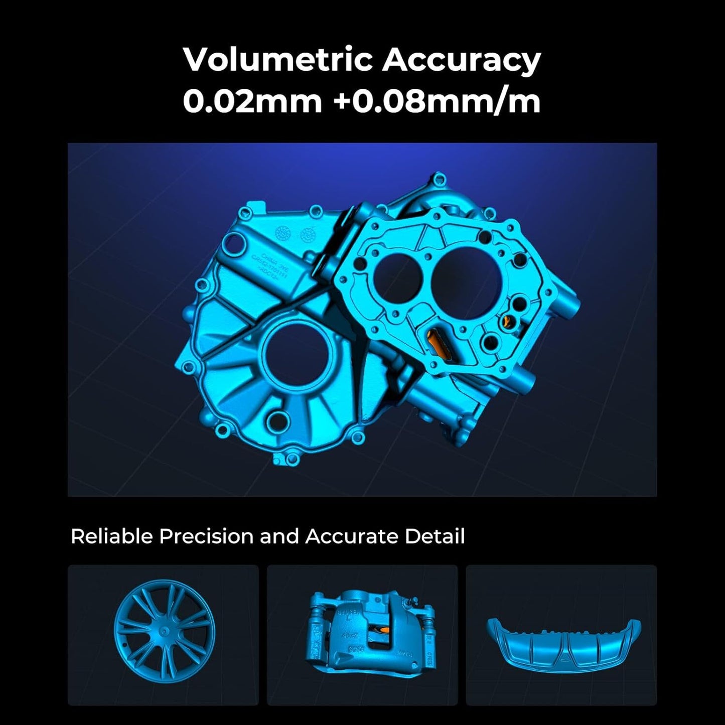 Creality Raptor Pro 3D Scanner | High-Speed Hybrid Blue Laser & NIR