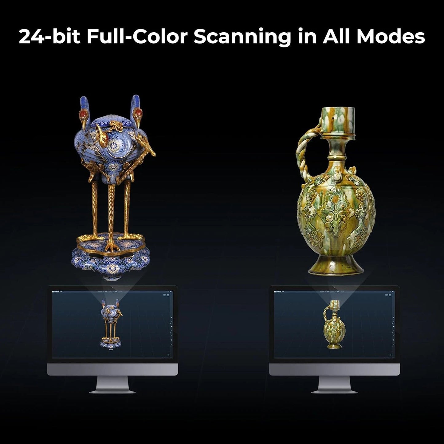 Creality Raptor Pro 3D Scanner | High-Speed Hybrid Blue Laser & NIR