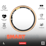 Lenovo Smart Ring Lenovo Smart Ring: 5ATM Depth Waterproof Health & Sleep Monitoring Finger Ring with Multi-Sport Modes