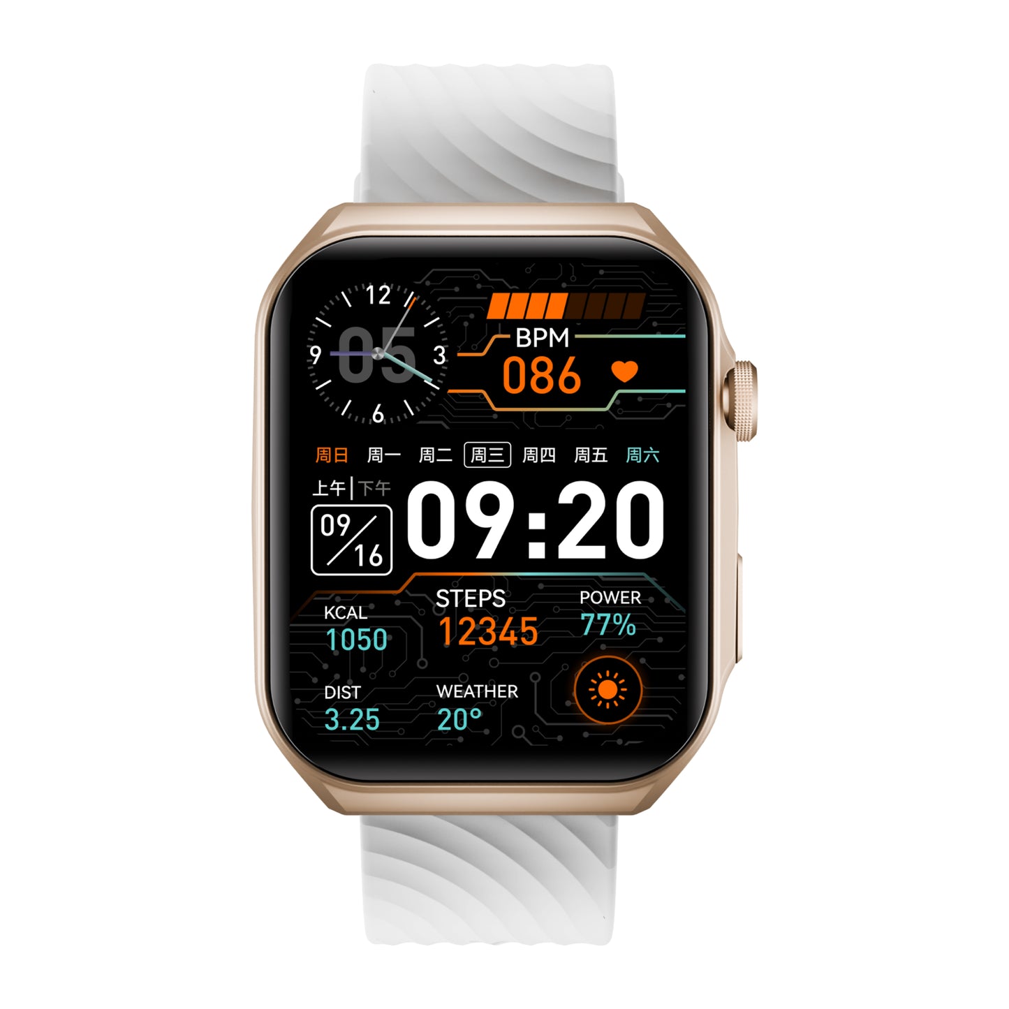 Lenovo Smart Watch Lenovo Watch Fit 2: Bluetooth Calling, 2.04" AMOLED Display, IP68 Waterproof Smartwatch