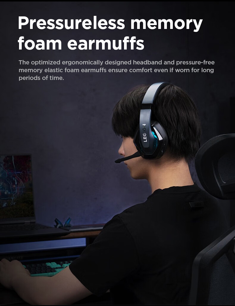 Lenovo Legion H5 Wireless Bluetooth Gaming Headset