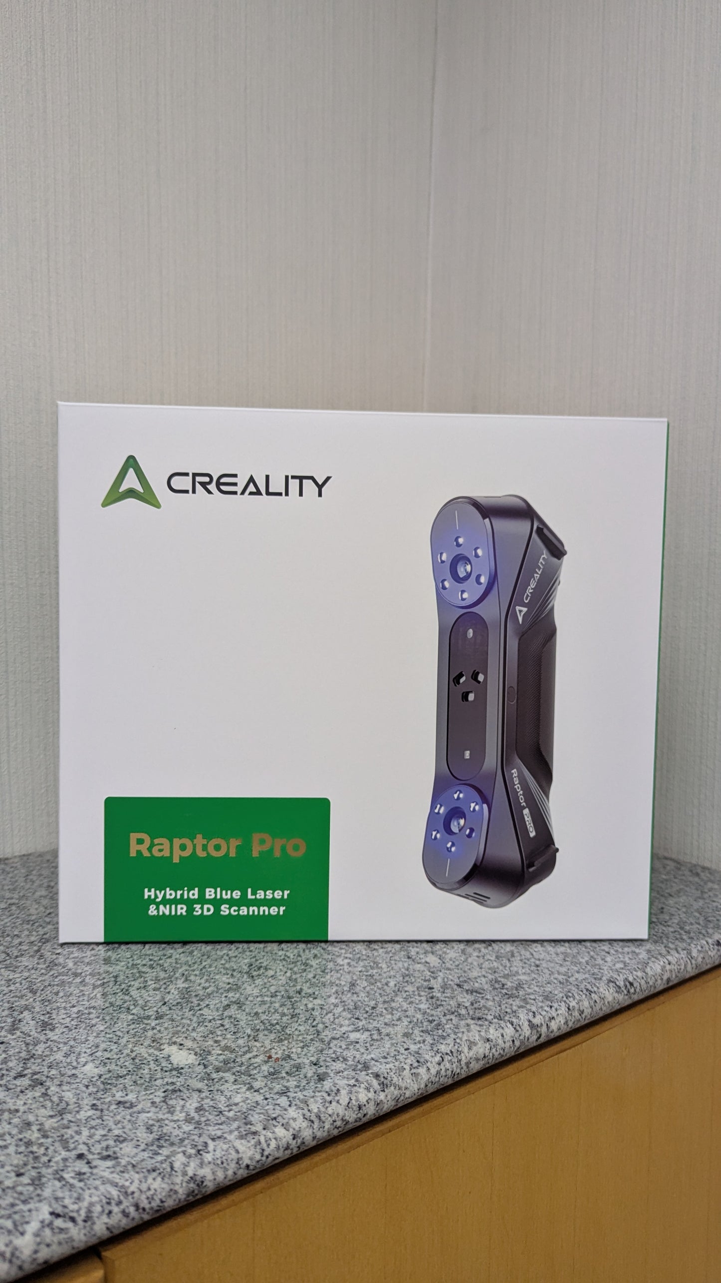Creality Raptor Pro 3D Scanner | High-Speed Hybrid Blue Laser & NIR
