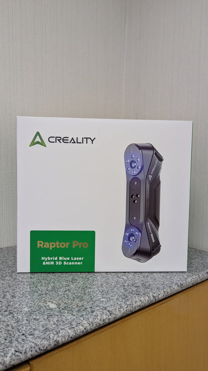 Creality Raptor Pro 3D Scanner | High-Speed Hybrid Blue Laser & NIR