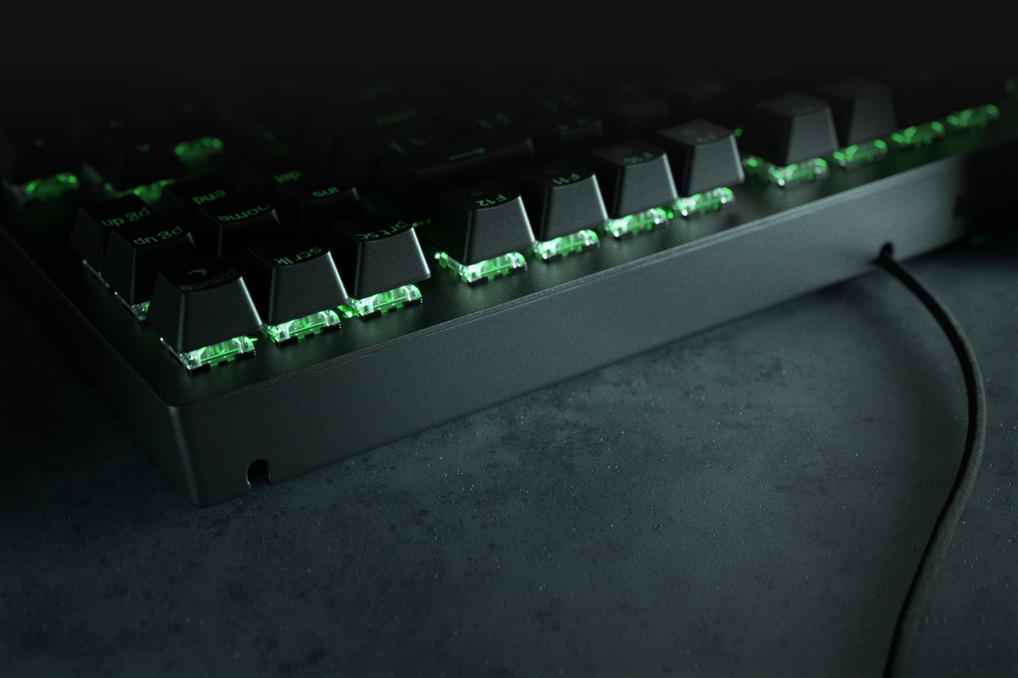 Razer - BlackWidow V3 Tenkeyless-Mechanical Gaming Keyboard - Yellow Switch - US Layout