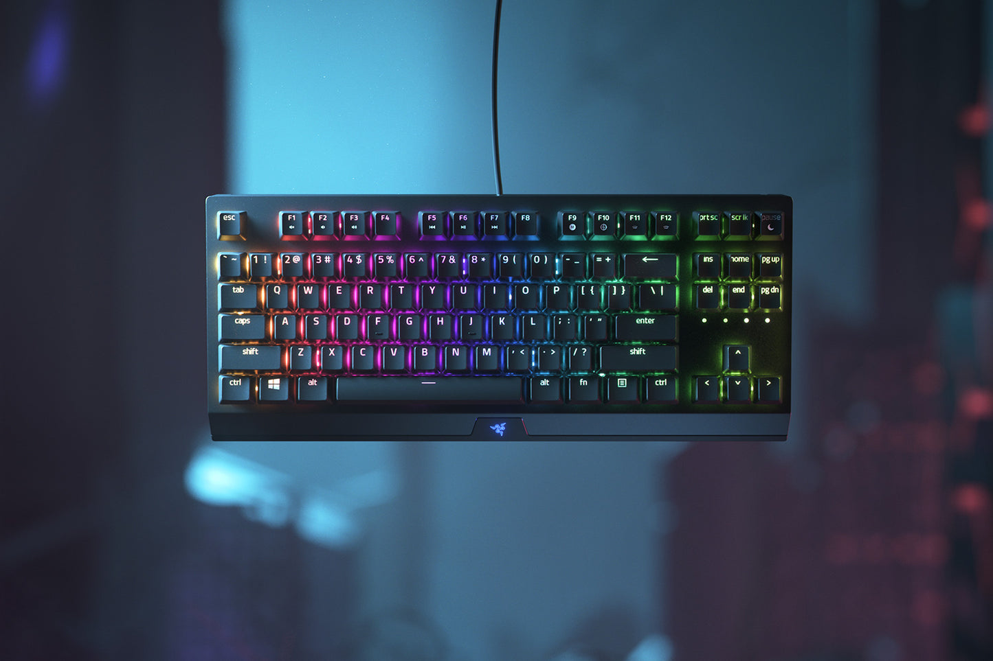 Razer - BlackWidow V3 Tenkeyless-Mechanical Gaming Keyboard - Yellow Switch - US Layout