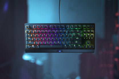 Razer - BlackWidow V3 Tenkeyless-Mechanical Gaming Keyboard - Yellow Switch - US Layout
