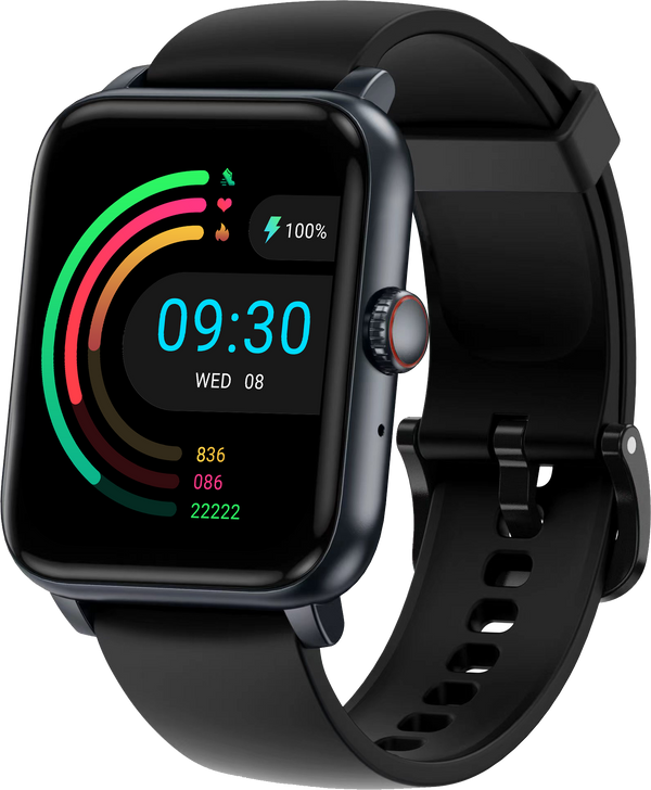 Benio Smart Watch BENIO GT1 Smart Watch - Bluetooth Fitness Smartwatch with Heart Rate Monitor Metal Gray