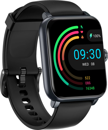 BENIO GT1 Smart Watch - Bluetooth Fitness Smartwatch with Heart Rate Monitor
