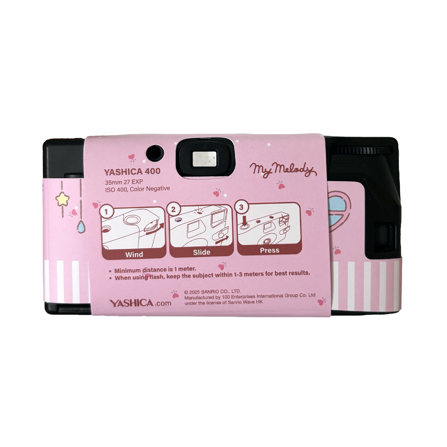 YASHICA Single Use Film Camera(My Melody Clouded Comfort)