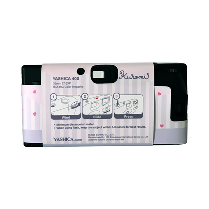 YASHICA Single Use Film Camera (Kuromi Dreamweaver)