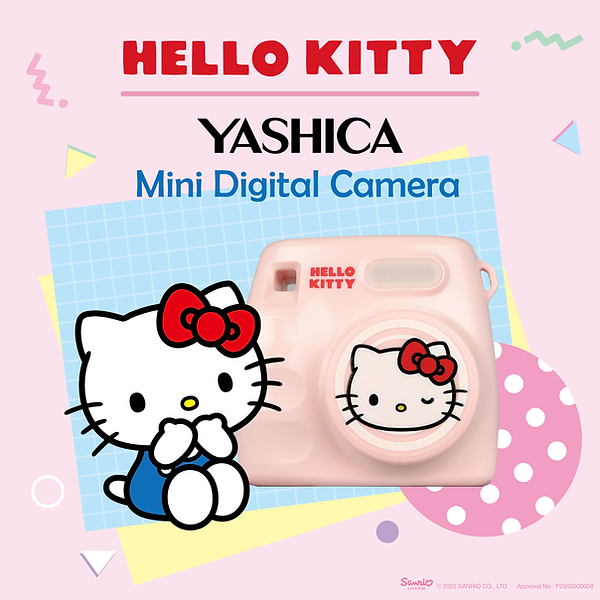 Yashica Digital Camera YASHICA x Hello Kitty Mini Digital Camera