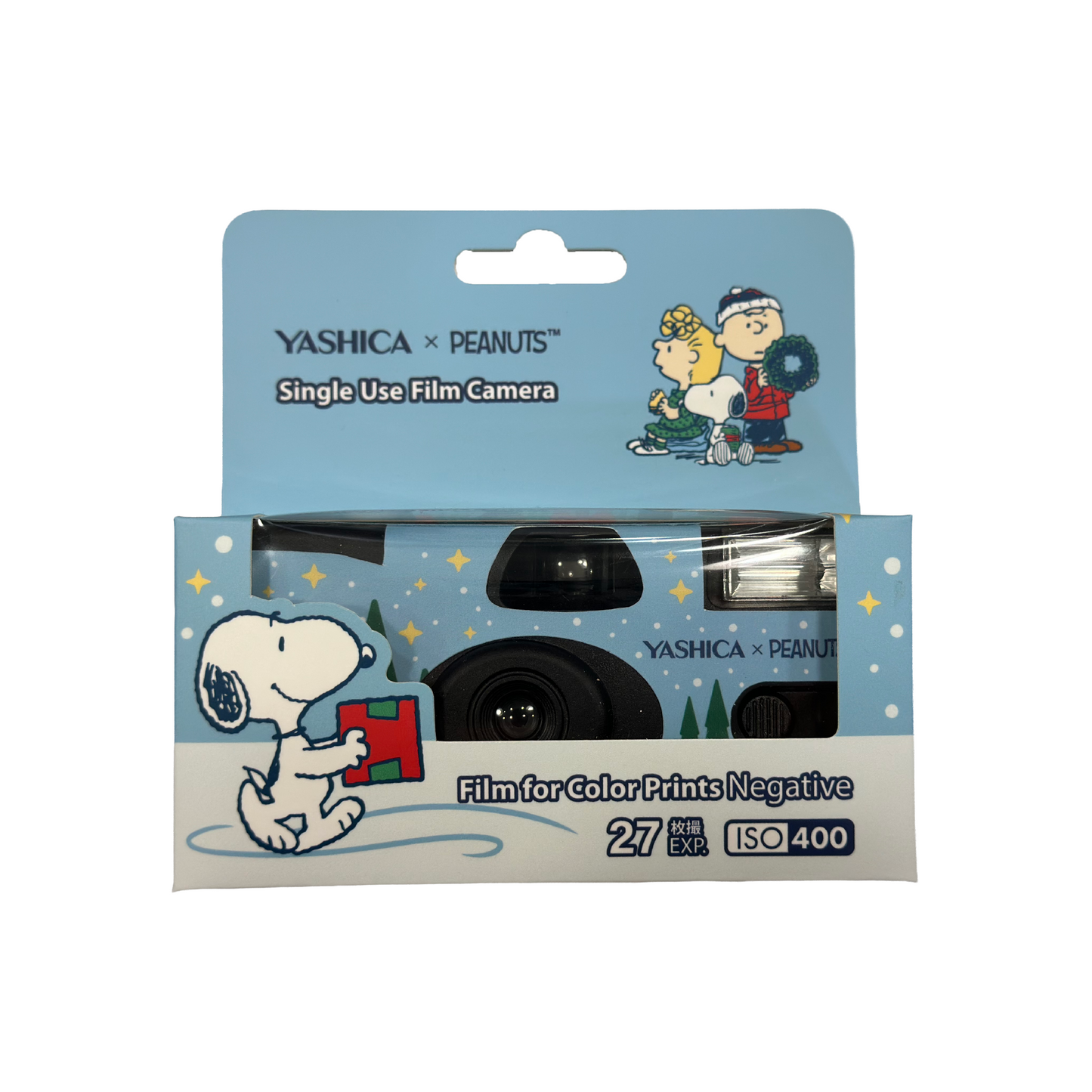 YASHICA x Peanuts Single Use Film Camera (Snoopy Colorful World)