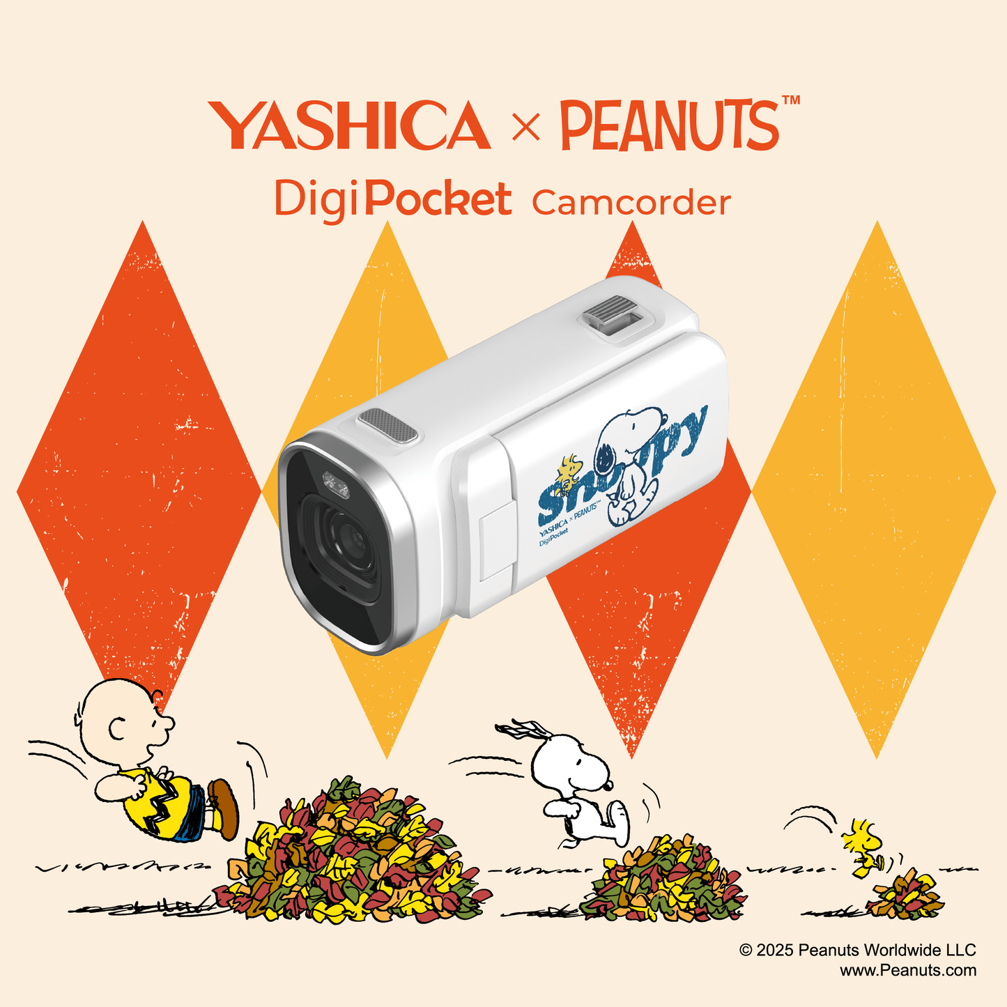 YASHICA x Peanuts DigiPocket Camcorder