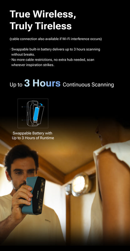 EINSTAR 2: The True Wireless 3D Scanner