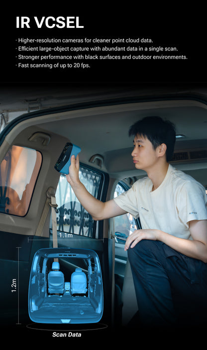 EINSTAR 2: The True Wireless 3D Scanner