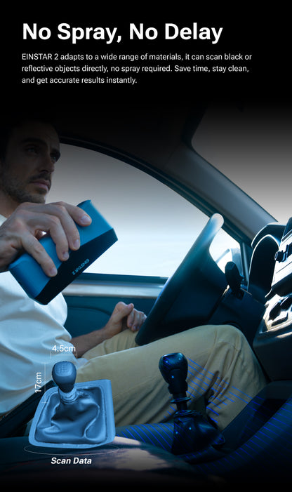 EINSTAR 2: The True Wireless 3D Scanner