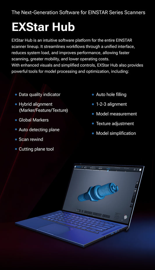 EINSTAR 2: The True Wireless 3D Scanner