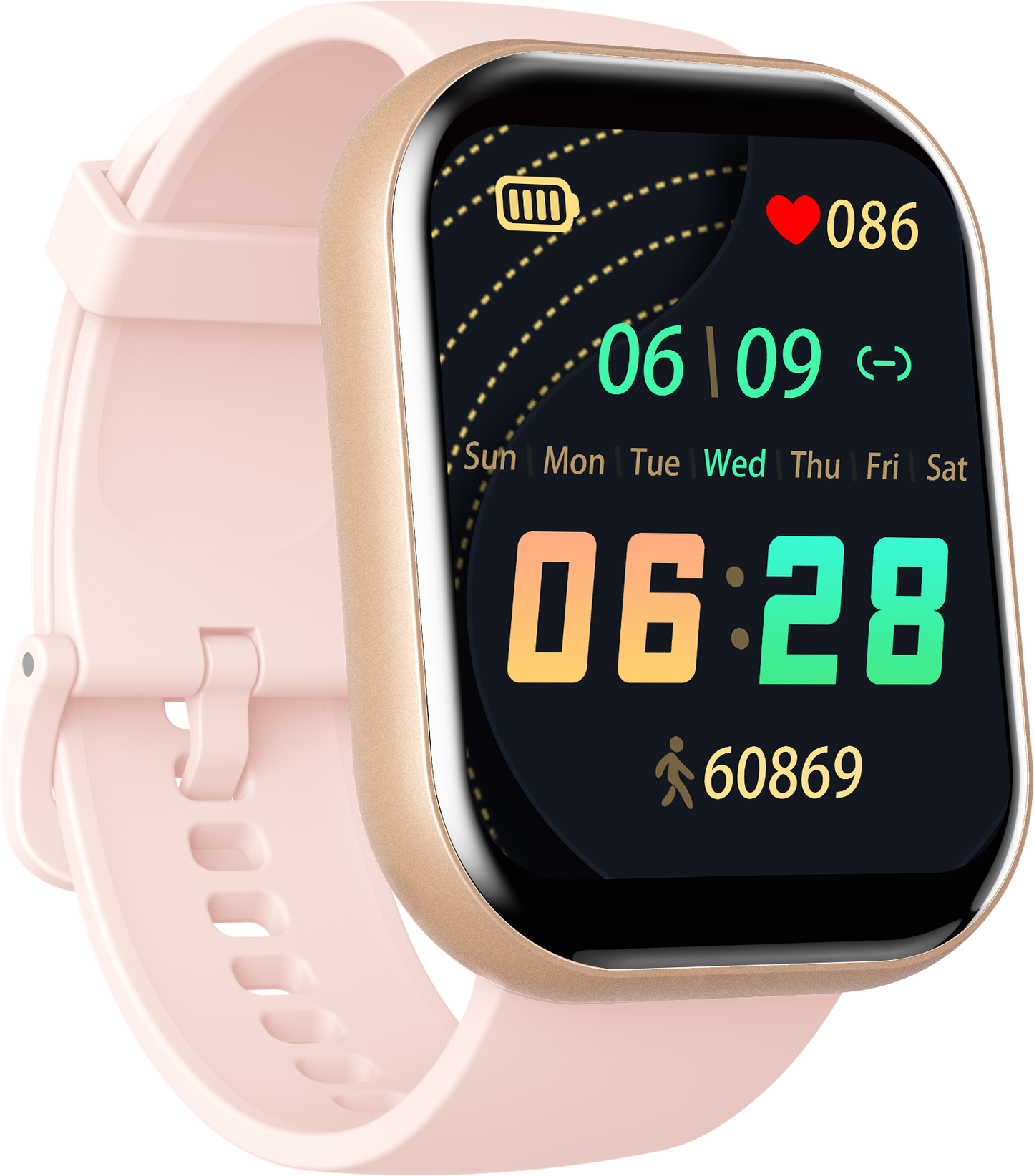 BENIO Parrot 2 Smart Watch - AMOLED Fitness Tracker with Heart Rate & Sleep Monitor