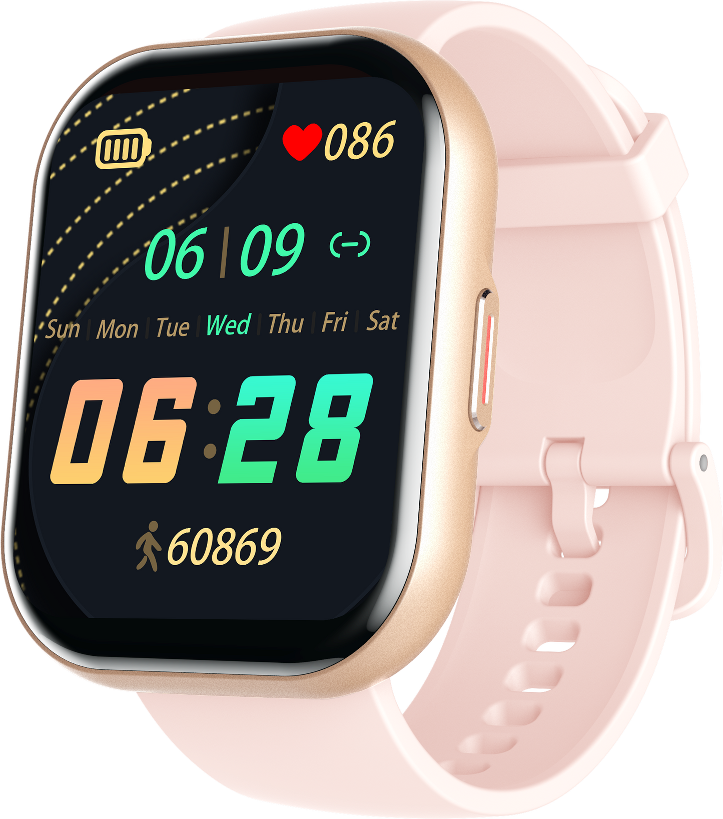 BENIO Parrot 2 Smart Watch - AMOLED Fitness Tracker with Heart Rate & Sleep Monitor